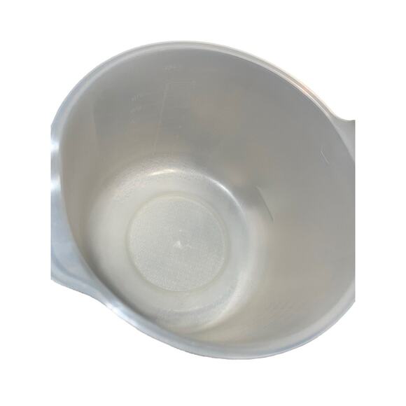 Tupperware Mix n Store Mixing Measuring 8 Cup Bowl 1629E 1628D 733 Blue Sheer - Picture 8 of 12